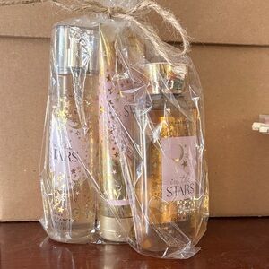 Bath & Body Works In the Stars Gold & Pink Gift Set